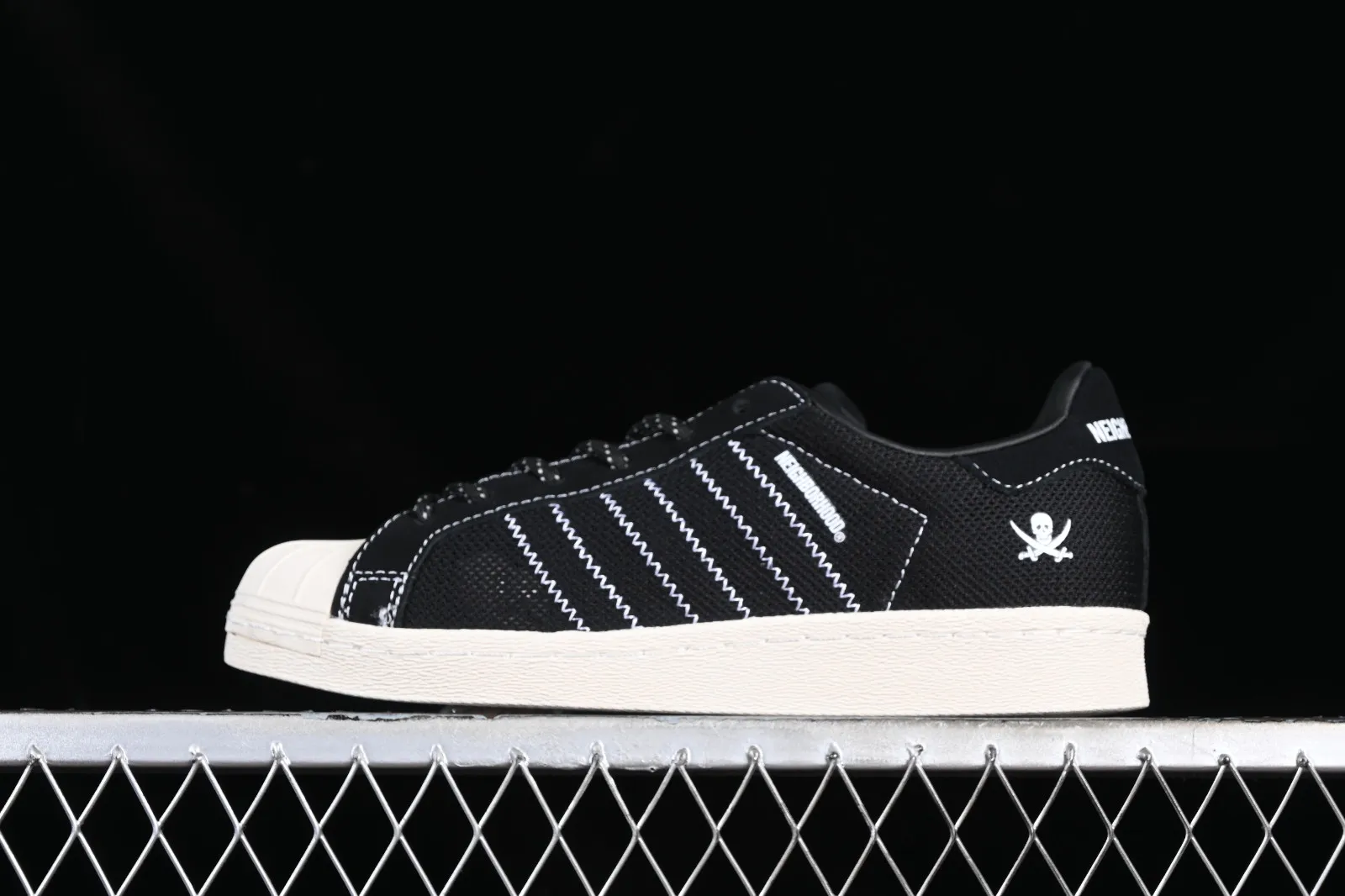 Adidas Superstar CLOT x Neighborhood Core Black Cloud White IE8879