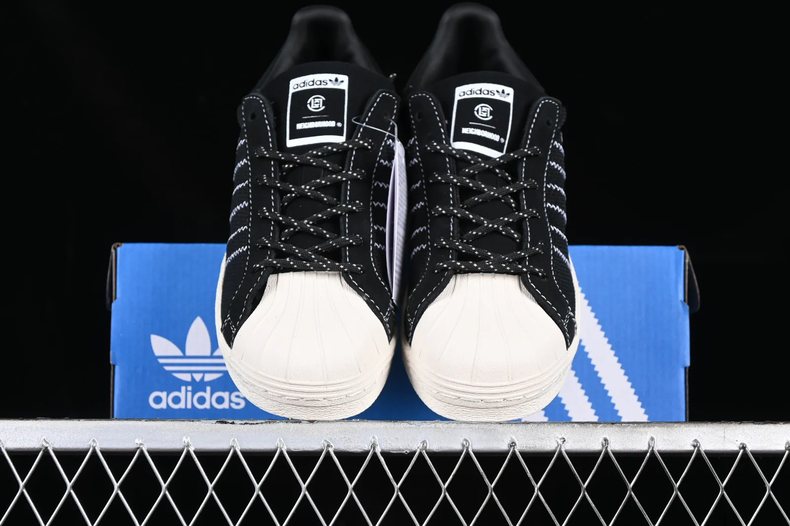 Adidas Superstar CLOT x Neighborhood Core Black Cloud White IE8879