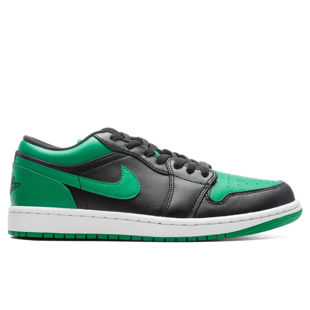 Air Jordan 1 Low - Black/Black/Lucky Green