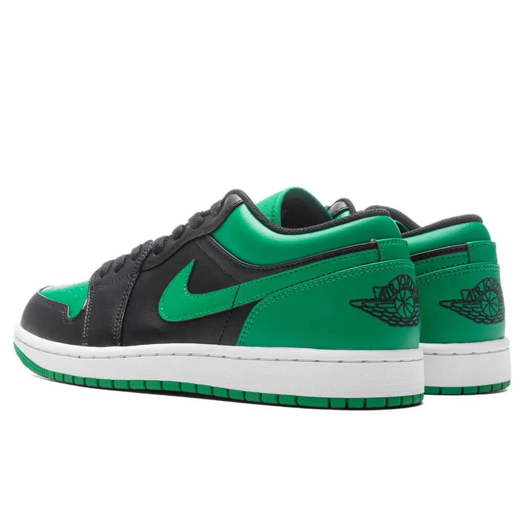 Air Jordan 1 Low - Black/Black/Lucky Green