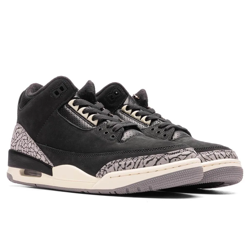 Air Jordan 3 Retro Women's - Off Noir/Black/Sail