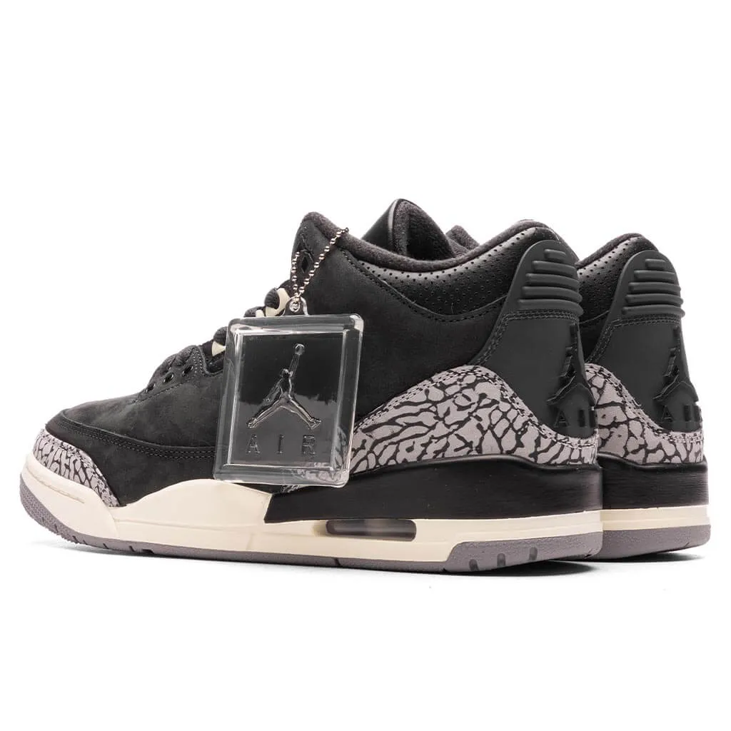 Air Jordan 3 Retro Women's - Off Noir/Black/Sail