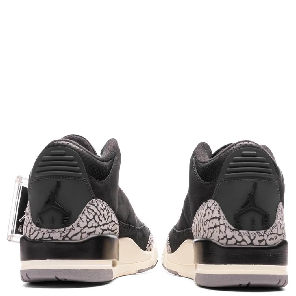 Air Jordan 3 Retro Women's - Off Noir/Black/Sail