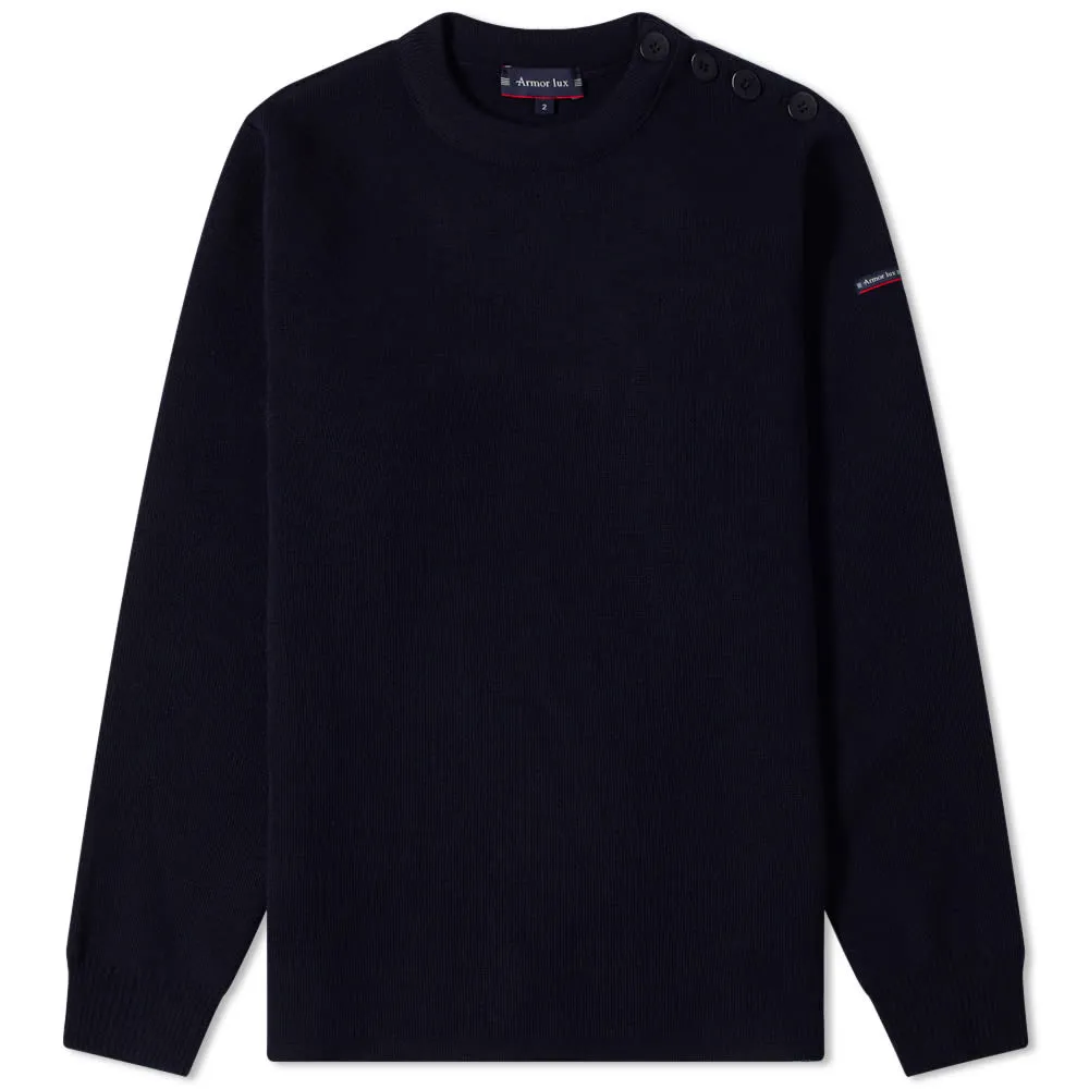 Armor-Lux 01901 Fouesnant Crew KnitNavy