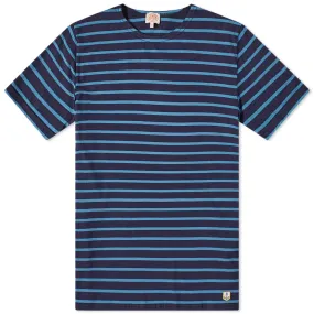 Armor-Lux 73842 Mariniere T-ShirtNavy & Lagoon