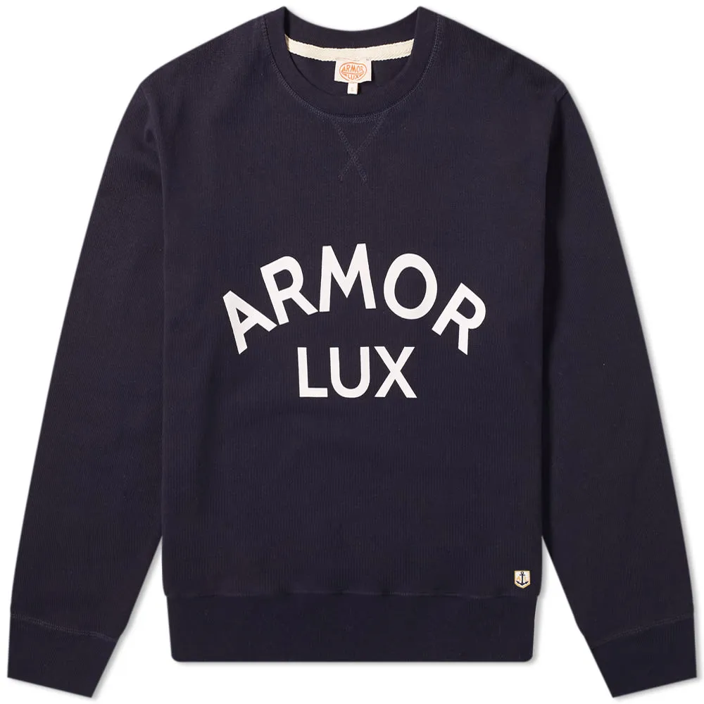 Armor-Lux 76661 Logo Crew SweatNavy