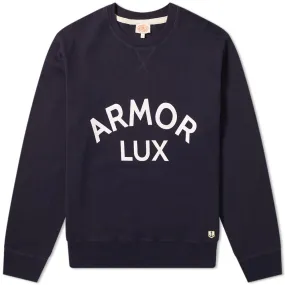 Armor-Lux 76661 Logo Crew SweatNavy