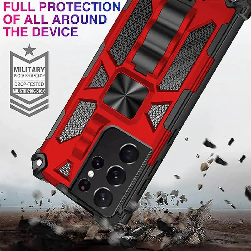 Armor Shockproof Kickstand Case For Galaxy