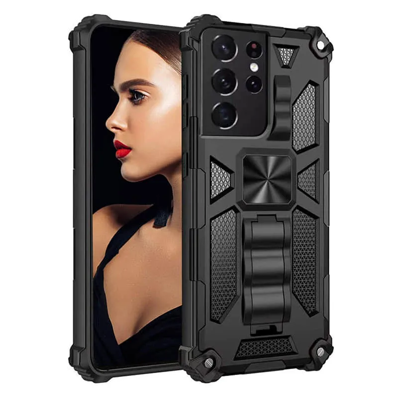 Armor Shockproof Kickstand Case For Galaxy