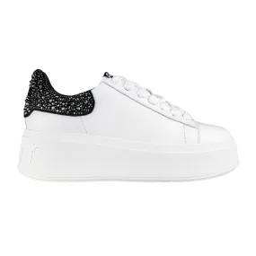 ASH SNEAKER MOBY STRASS WHITE/BLACK