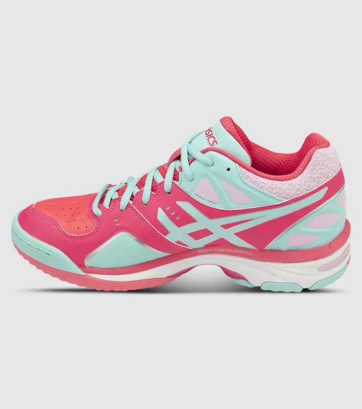 asics gel-netburner 18 (d wide) womens netball shoes