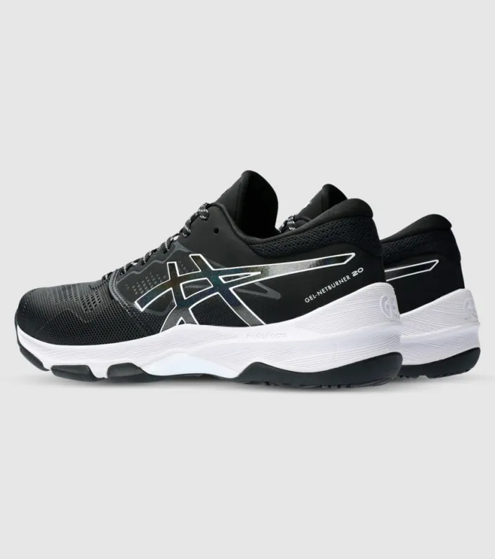 asics gel-netburner 20 (d wide) womens netball shoes