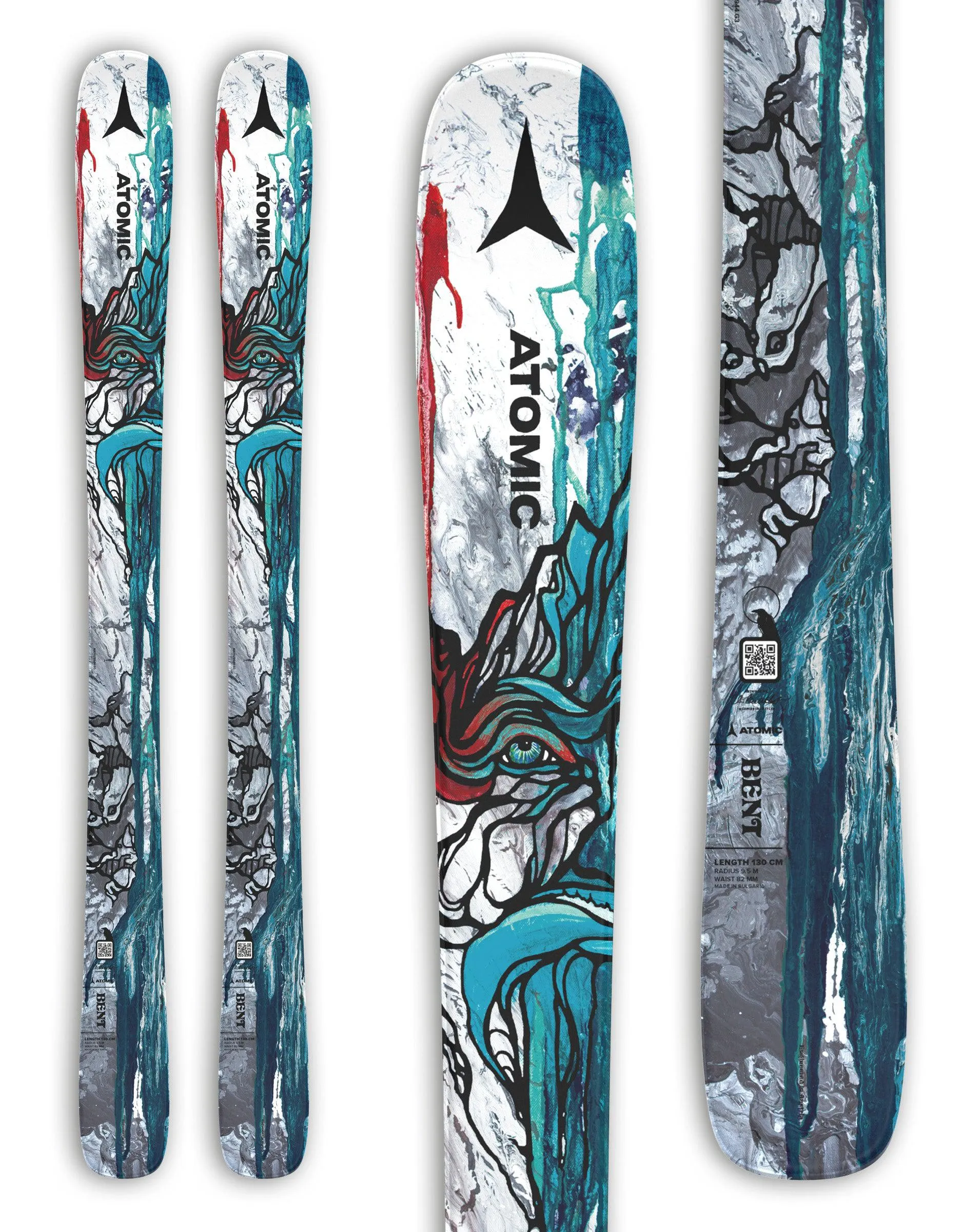 Atomic Bent Junior 110-130 Skis 2025