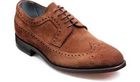 Barker Woodbridge Lace-up Brogue - Castagnia Suede