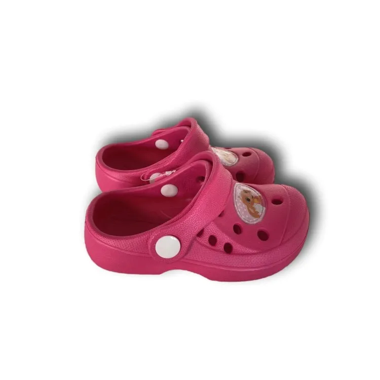 BING BNP 9263 Ciabatte Clogs Bambina Mare Piscina Casa Bing Fuxia