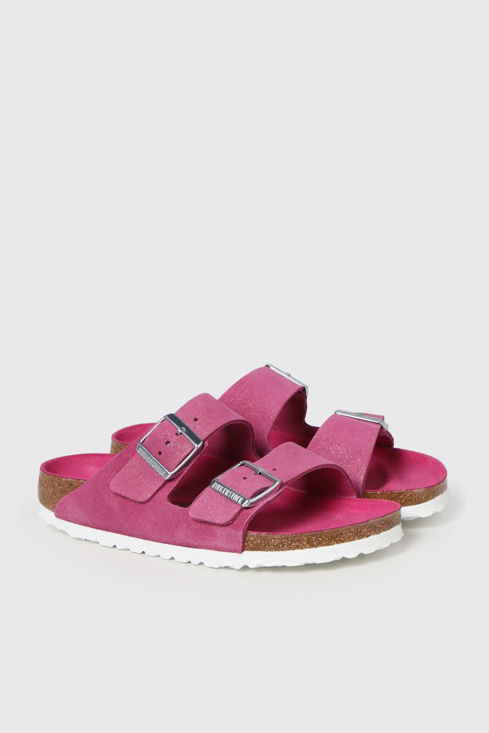 Birkenstock Sandalo Arizona Shimmering Fuxia Donna