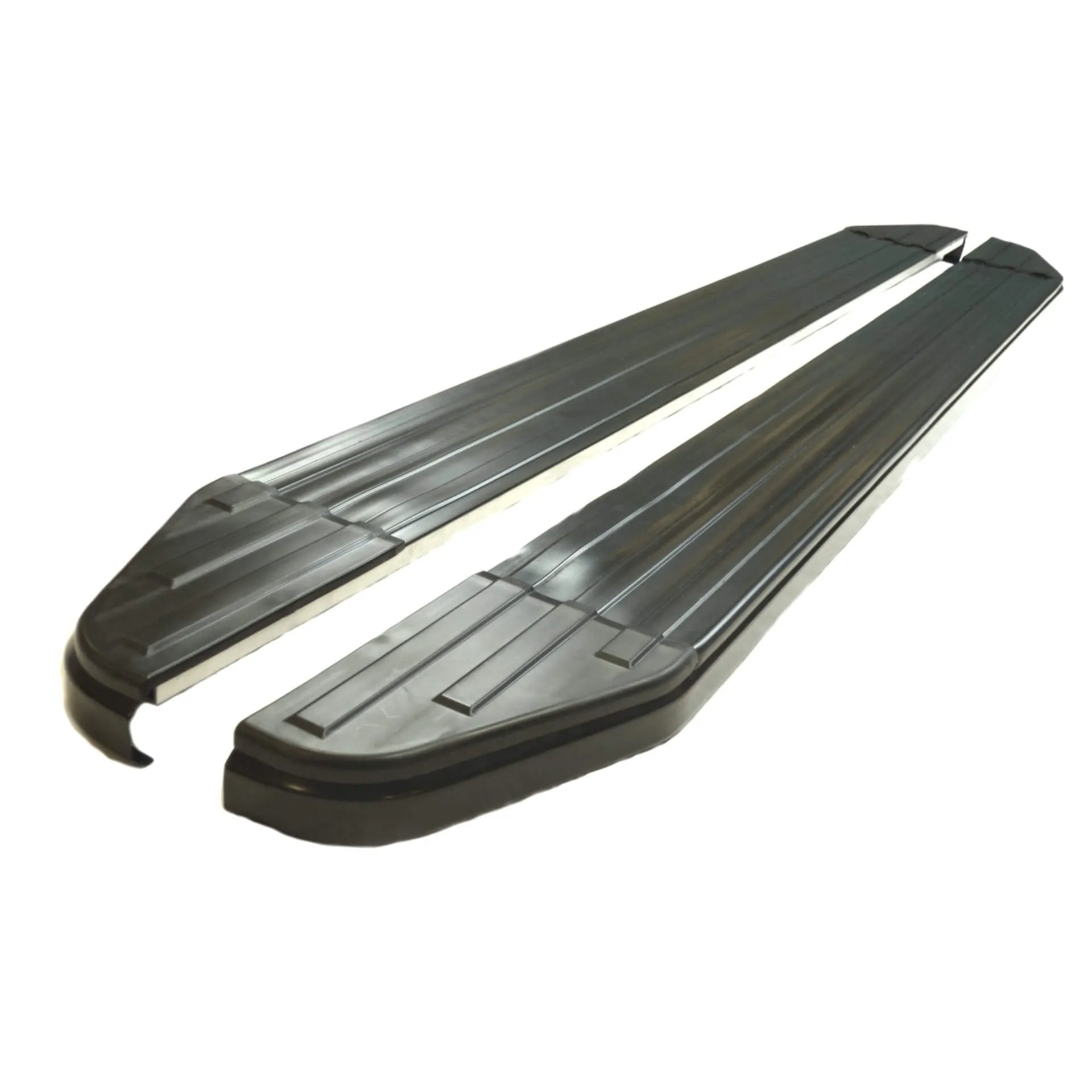 Black Raptor Side Steps Running Boards for Renault Trafic SWB 2014+