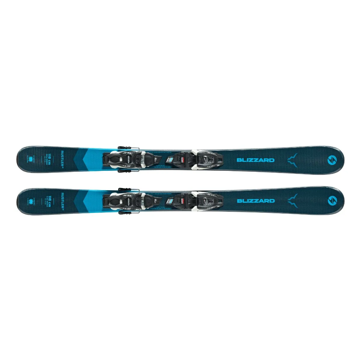 Blizzard Rustler Twin Skis + 4.5 Bindings Kids