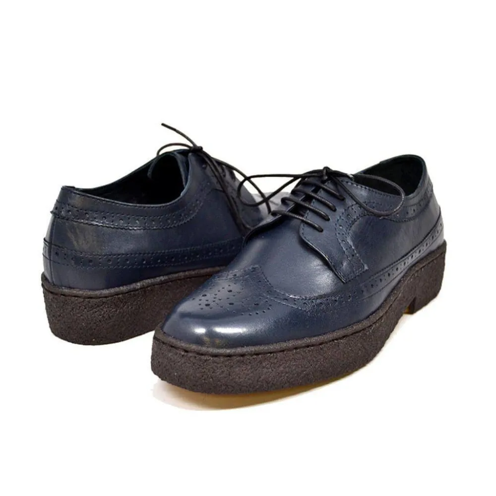 British Walkers Playboy Original Wingtips Men's Leather Low Top Oxfords