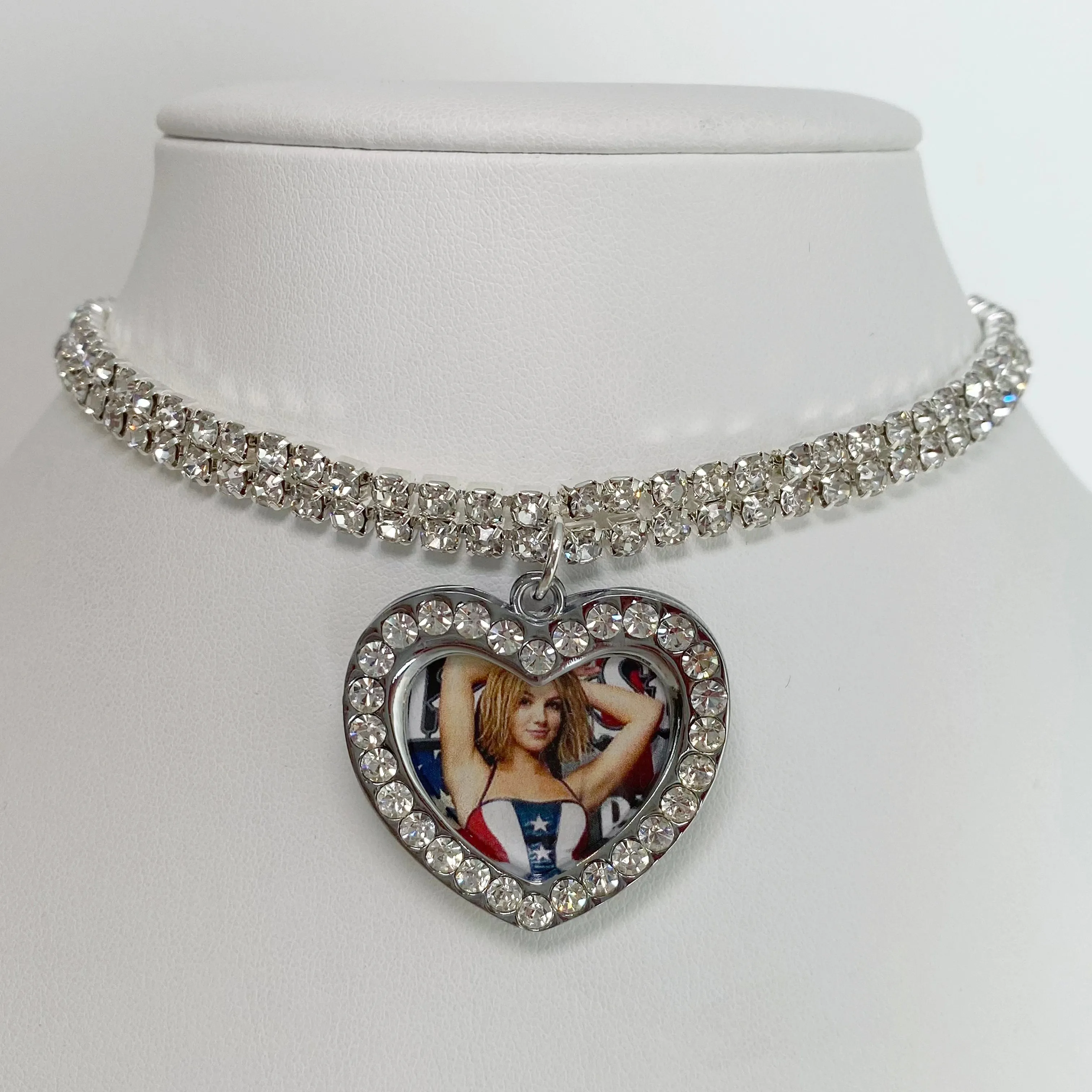 Britney Bedazzled Vintage Remix Necklace