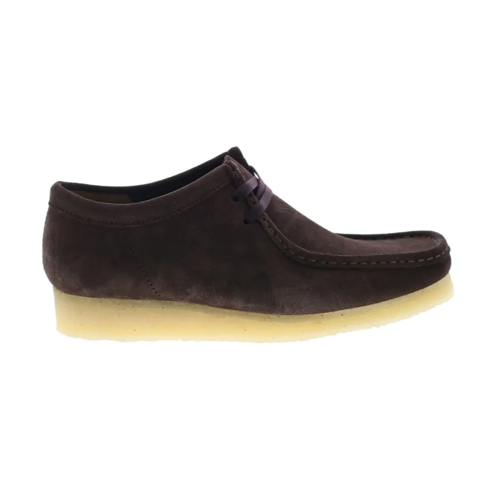 Clarks Originals Wallabee Low Men's Brown Suede Oxfords 26156606