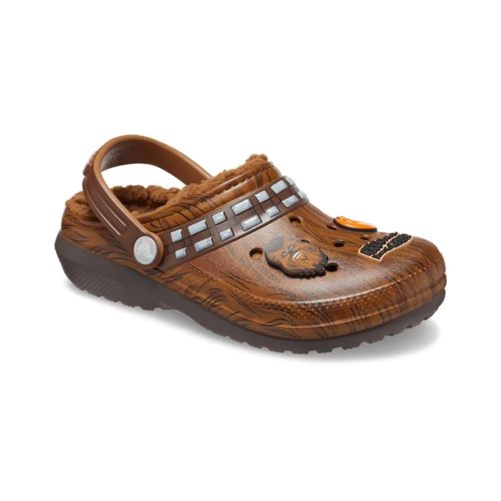 Crocs Kids Star Wars Chewbacca Classic Lined Clog - Espresso