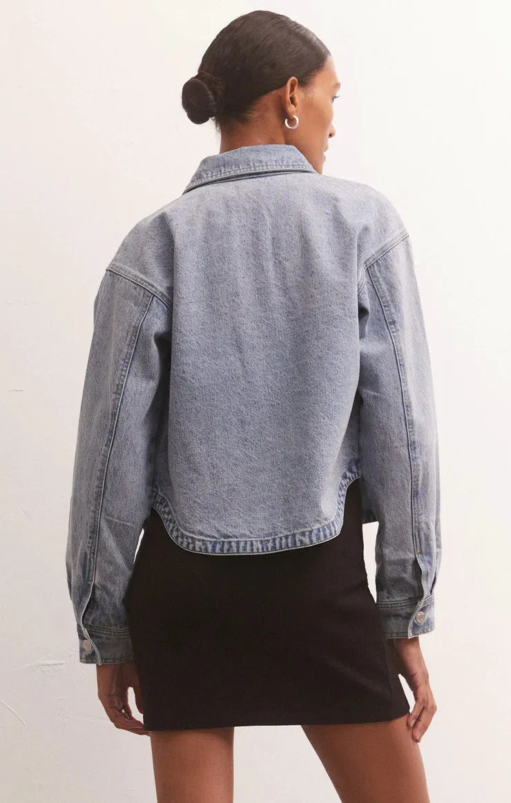 Cropped Denim Jacket