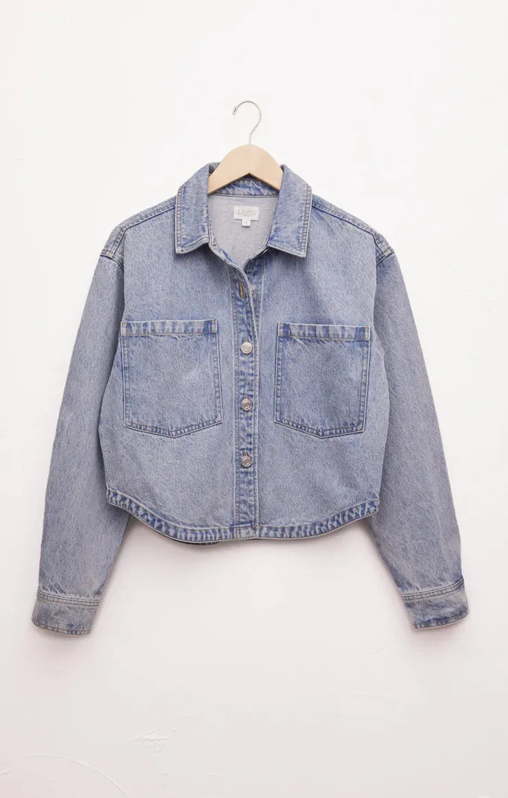 Cropped Denim Jacket