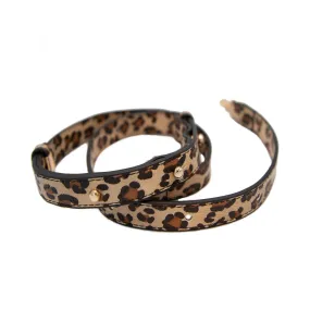 Crossbody/Belt Strap: Modern Leopard