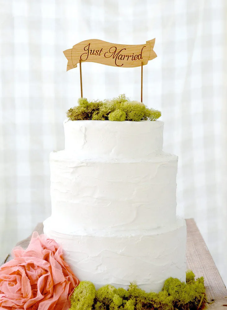 CUSTOM Banner Cake Toppers