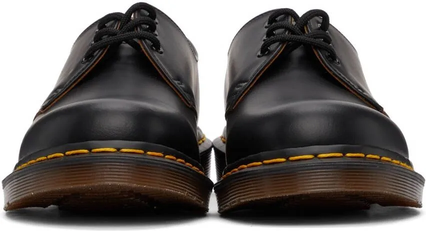 Dr. Martens Black 'Made In England' 1461 Vintage Oxfords