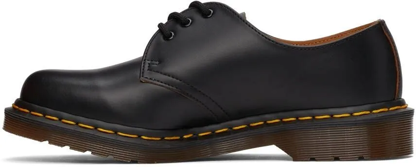 Dr. Martens Black 'Made In England' 1461 Vintage Oxfords