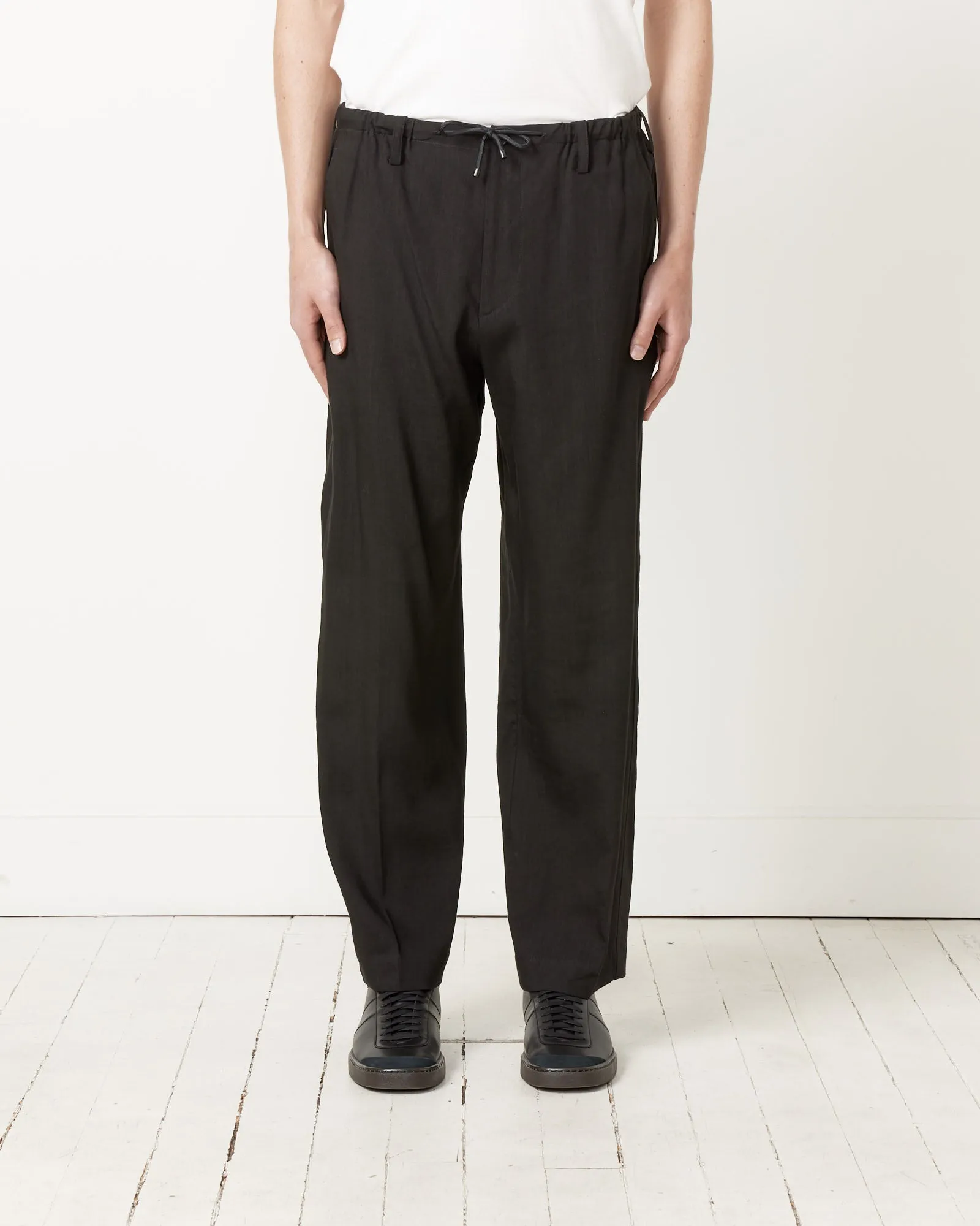 Drawstring Pant in Black