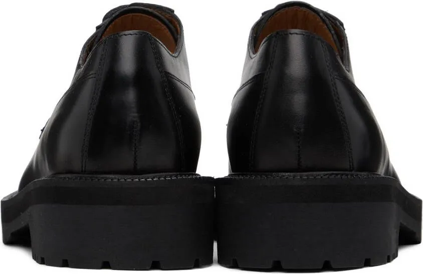 Dries Van Noten Black Canadian Oxfords