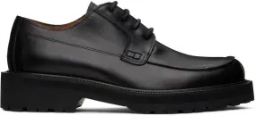 Dries Van Noten Black Canadian Oxfords