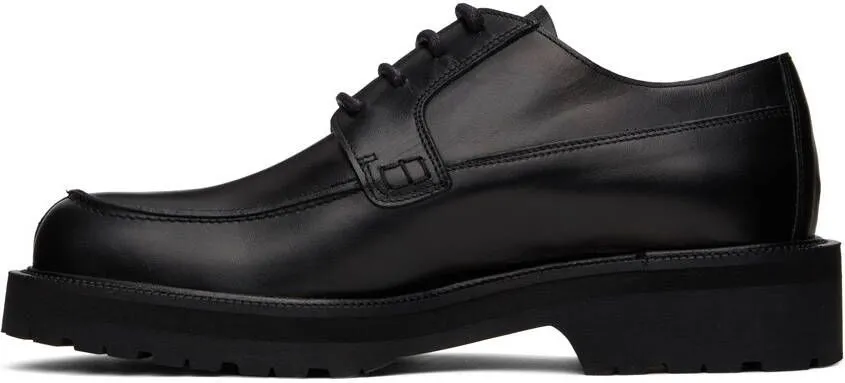 Dries Van Noten Black Canadian Oxfords