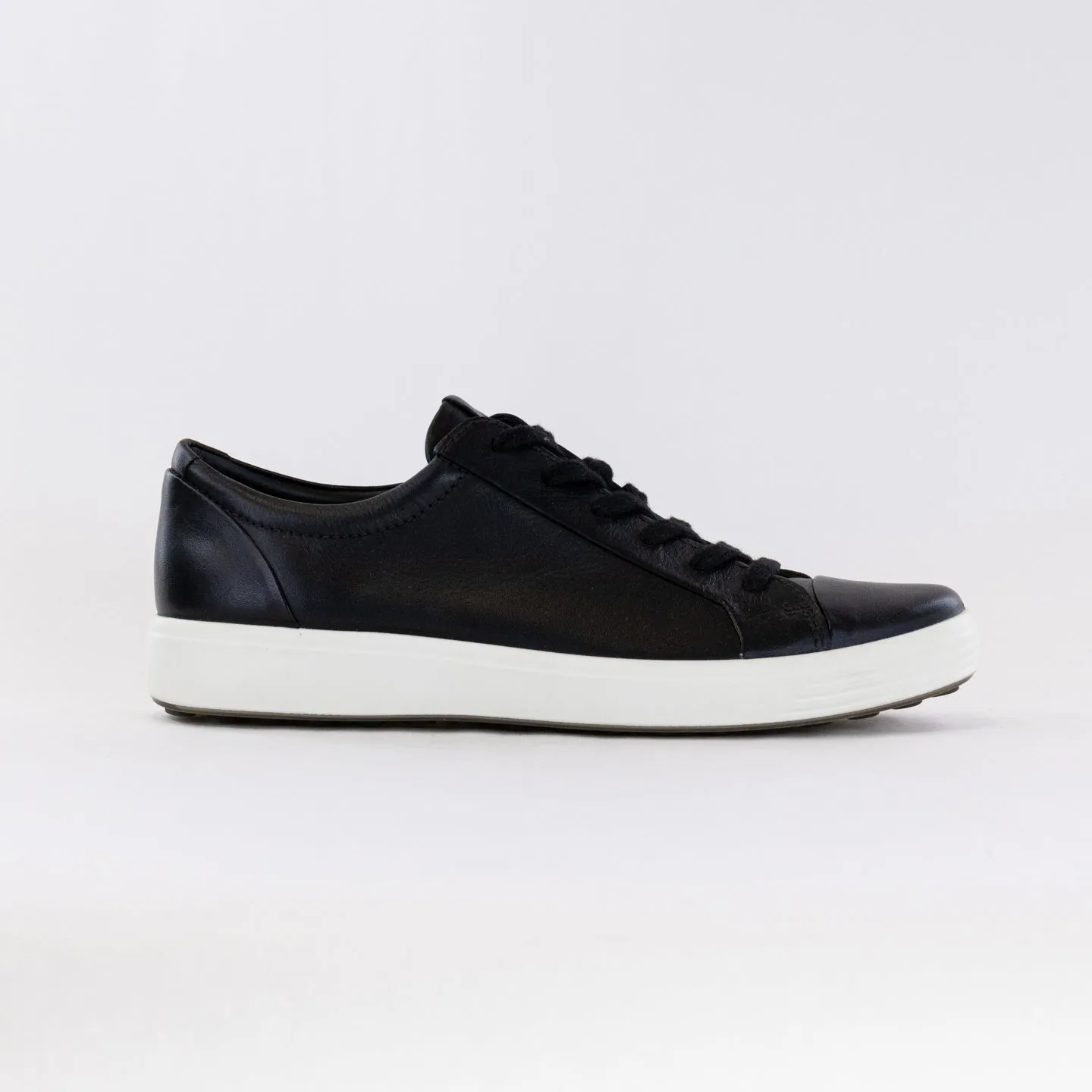 ECCO Soft 7 City Sneaker (Men's) - Black Leather