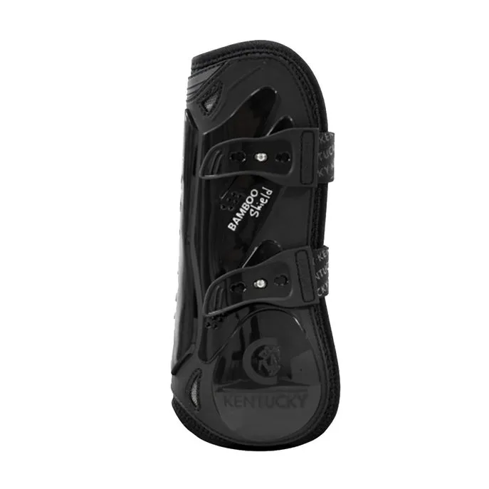 ELASTIC BAMBOO TENDON BOOTS BLACK