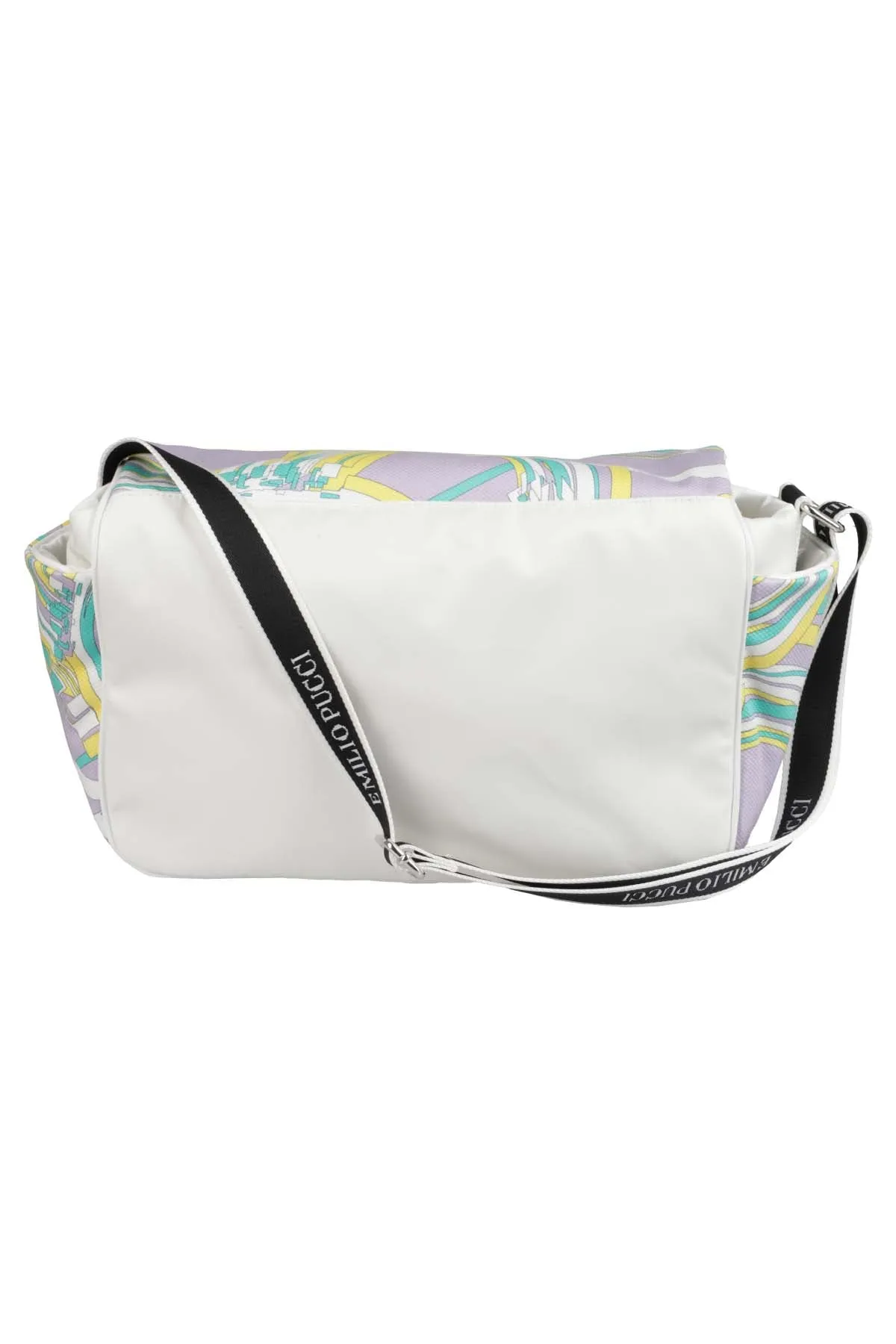 Emilio Pucci Junior Graphic-Print Foldover Changing Bag