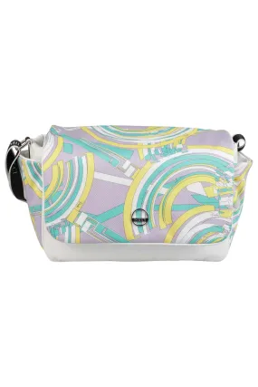 Emilio Pucci Junior Graphic-Print Foldover Changing Bag