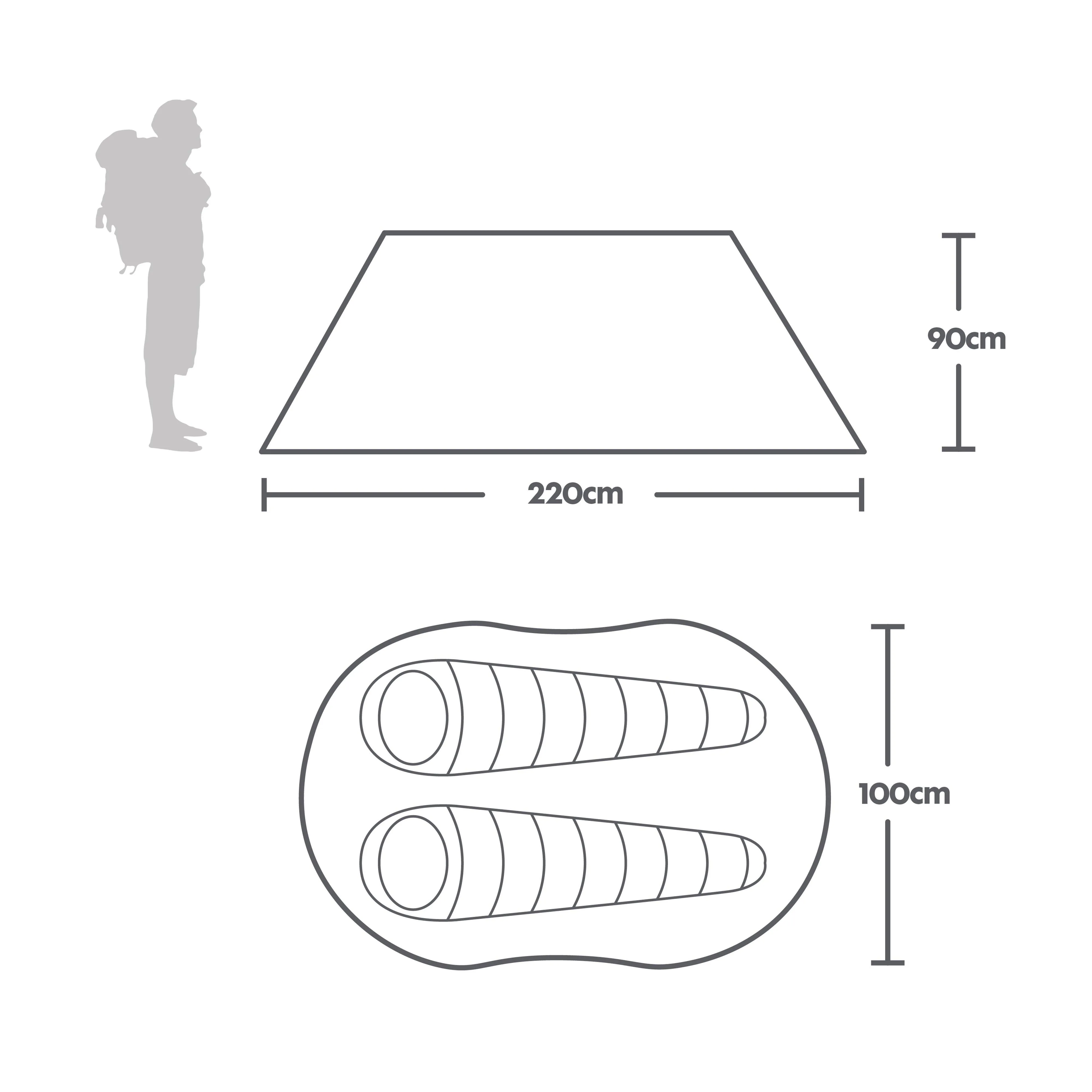 Eurohike Pop 200 2 Person Tent | Millets