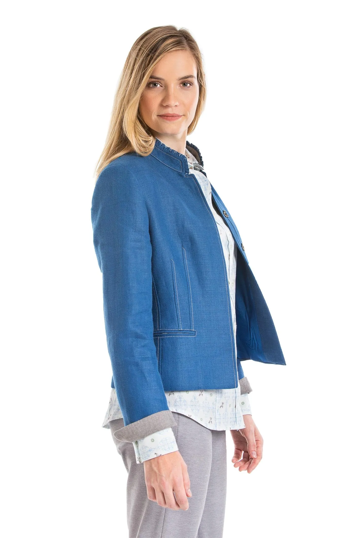 Eva - Austrian Linen Womens Jacket