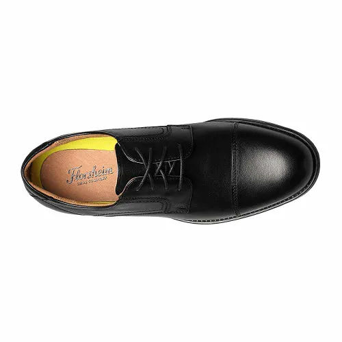 Florsheim Midtown Black Leather Cap Toe Oxfords