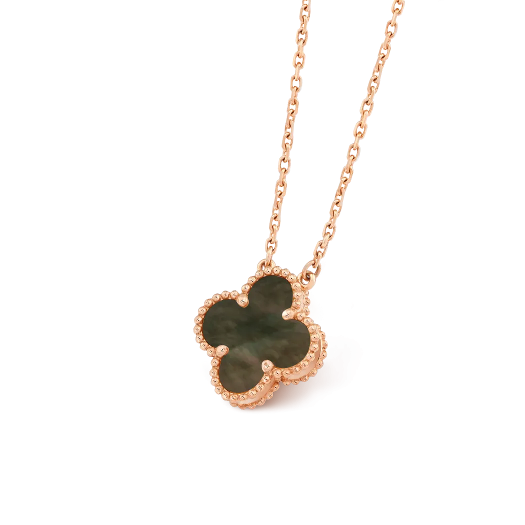 Flower Necklace Pretty Design Long Chain Simple Design Necklace W10182