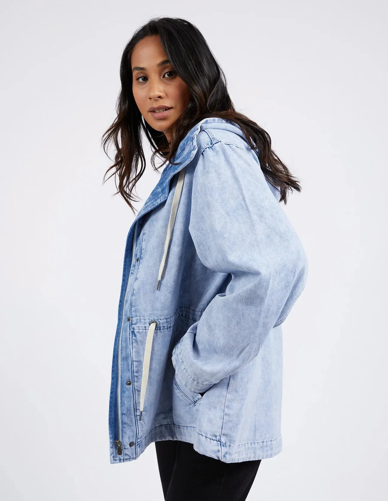 Foxwood Kingston Anorak - Light blue