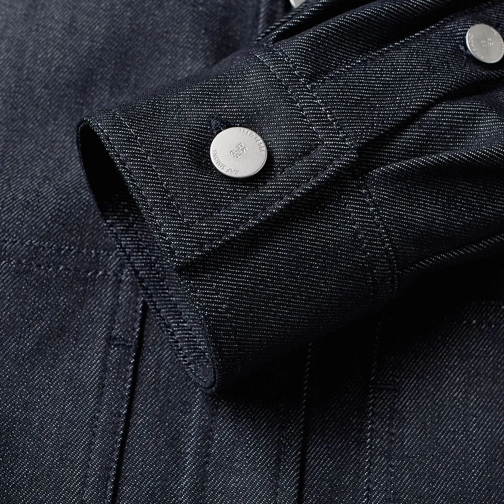 Fred Perry x Raf Simons Denim Shirt JacketDark Indigo