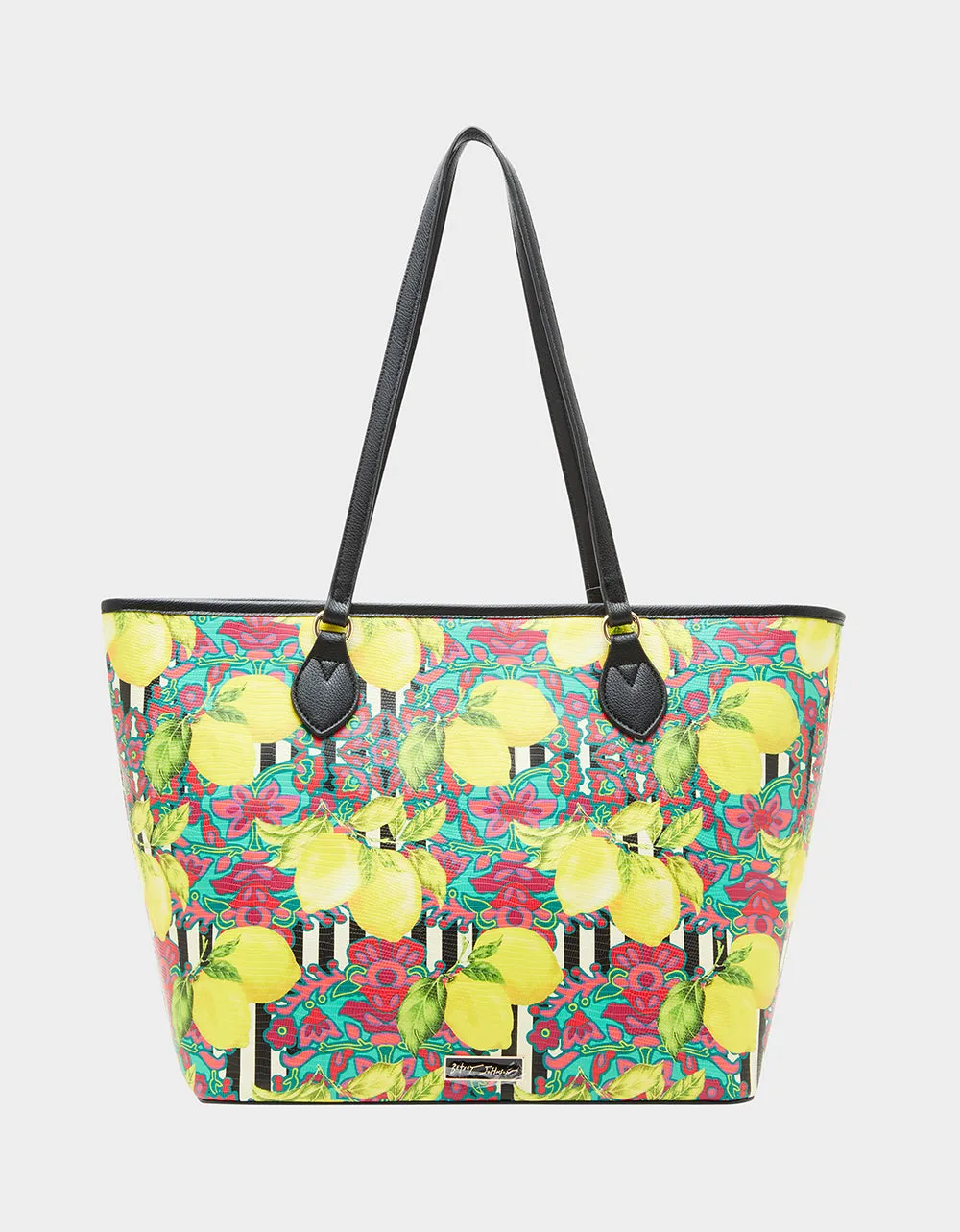 FRESH N FRUITY TOTE WITH NECKLACE YELLOW