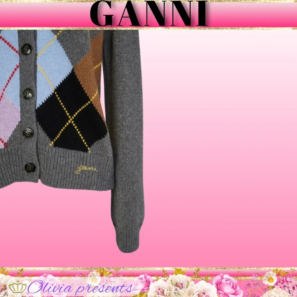 Ganni  |Casual Style Wool Long Sleeves Office Style Elegant Style