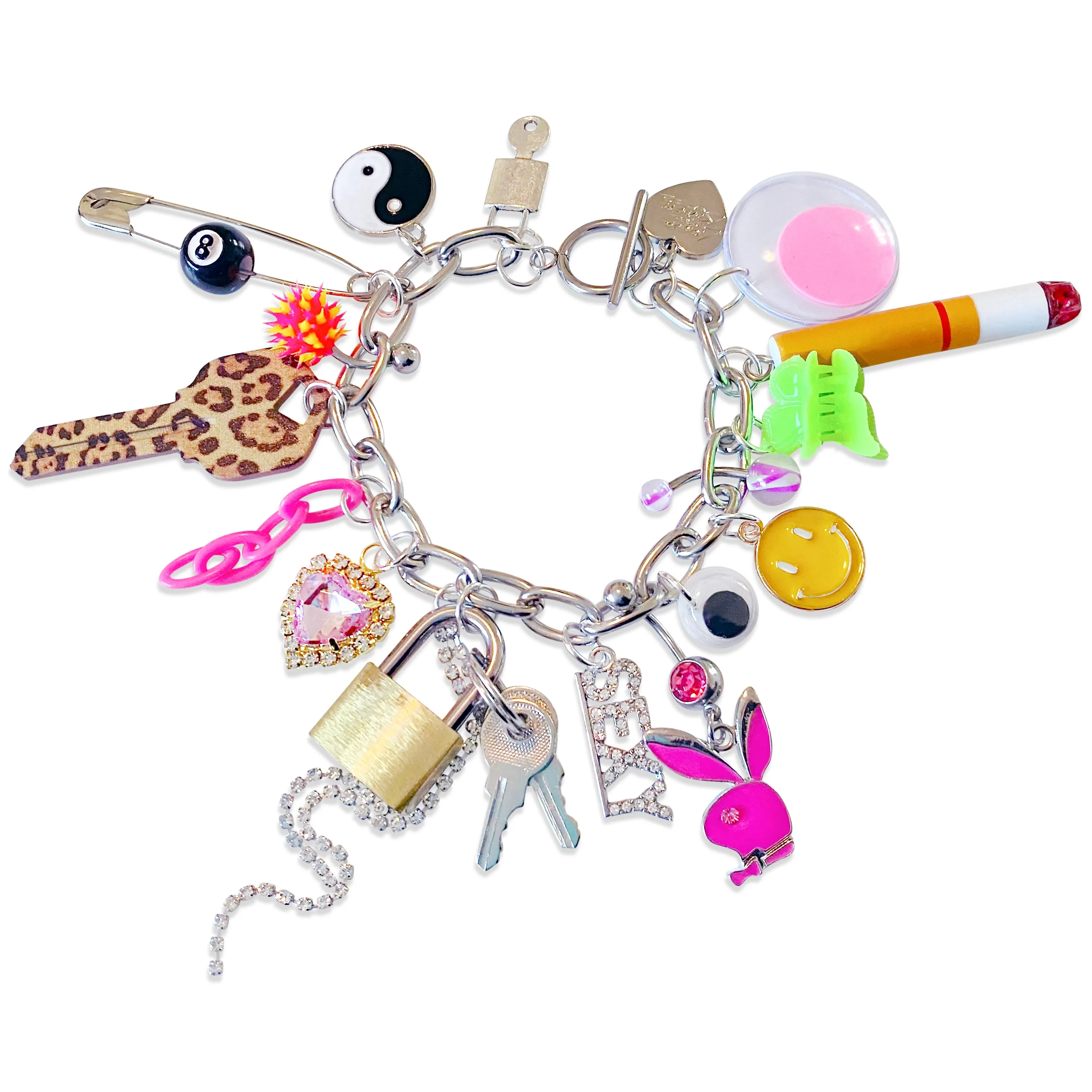 Girl Next Door Charm Bracelet