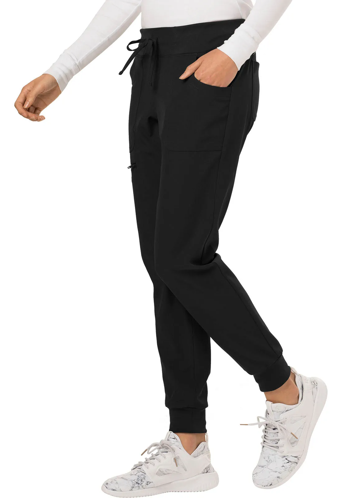 HeartSoul The Jogger Low Rise Tapered Leg Pants Black